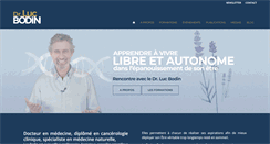 Desktop Screenshot of luc-bodin.com